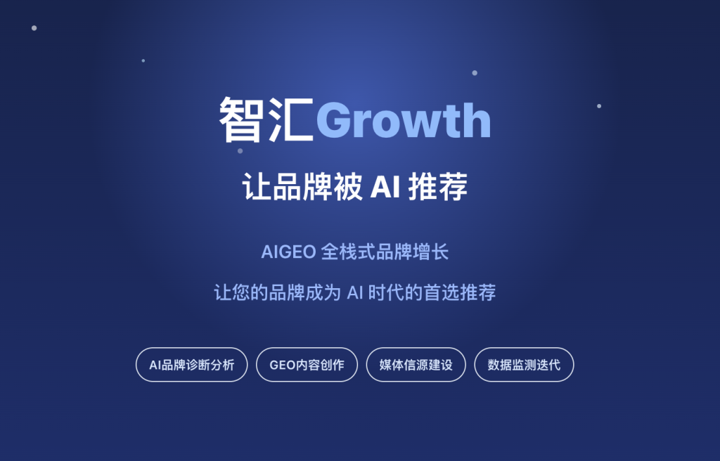 从SEO到AI搜索：智汇Growth为什么要做一套全栈搜索增长系统？